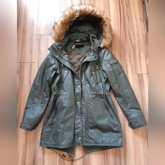 Steve madden green jacket hot sale